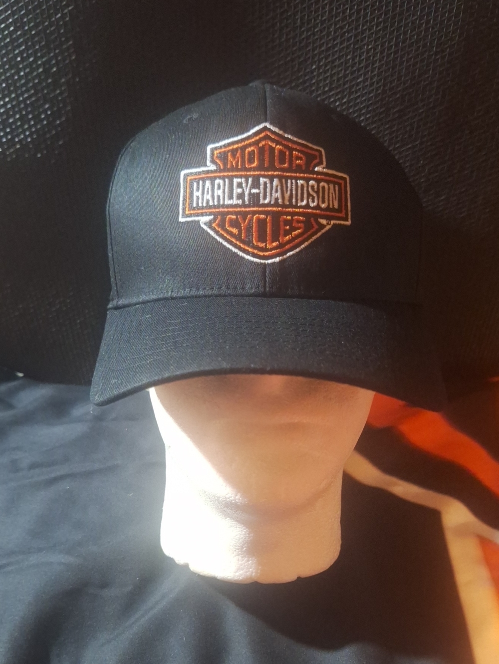 Harley-Davidson Classic Bar & Shield Stretch Fit Hat Cap L/XL